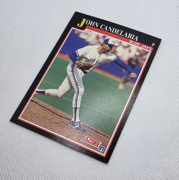 1991 Score John Candelaria Toronto Blue Jays #791 Baseball Card - Picture 2 of 4